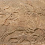 Picture Of Assyrian Mounted Archery